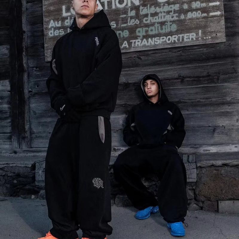 Embroidery Set - Autumn Winter Men's Y2K Streetwear Vintage