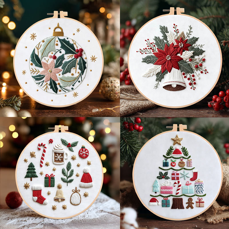 DIY Embroidery Christmas Tree  - Embroidery Needles recension och pris