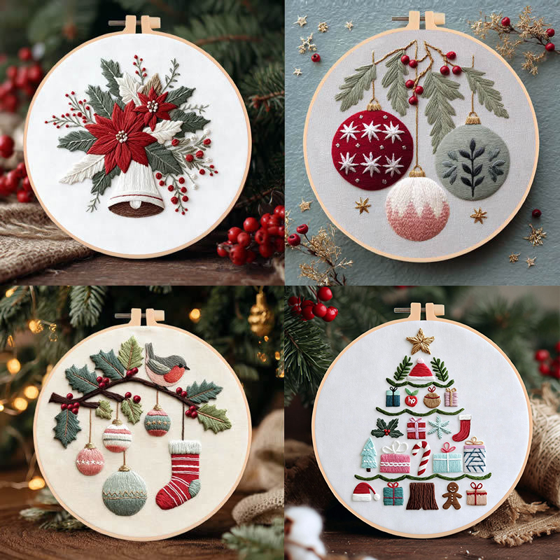 DIY Embroidery Christmas Tree  - Embroidery Needles recension och pris