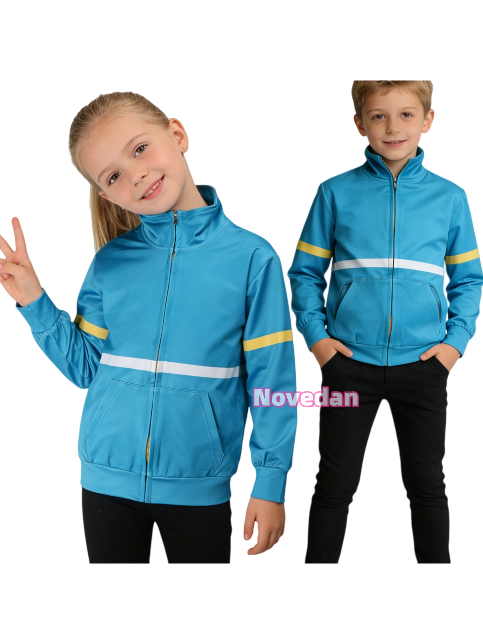 Movie Strange Story Cosplay Ma - Embroidery Zip Up Hoodie recension och pris