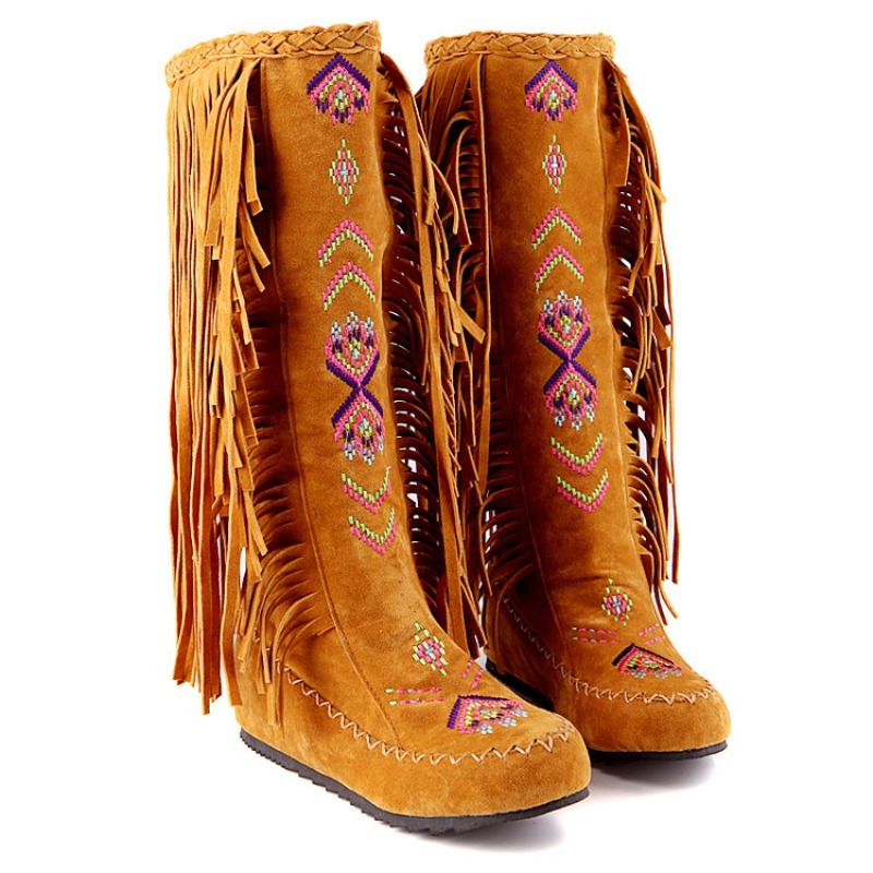 Tassel Boots Handmade Embroide - Embroidery Design Free recension och pris