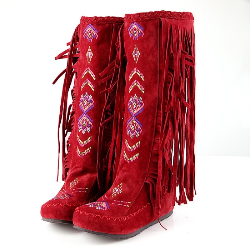 Tassel Boots Handmade Embroide - Embroidery Design Free recension och pris