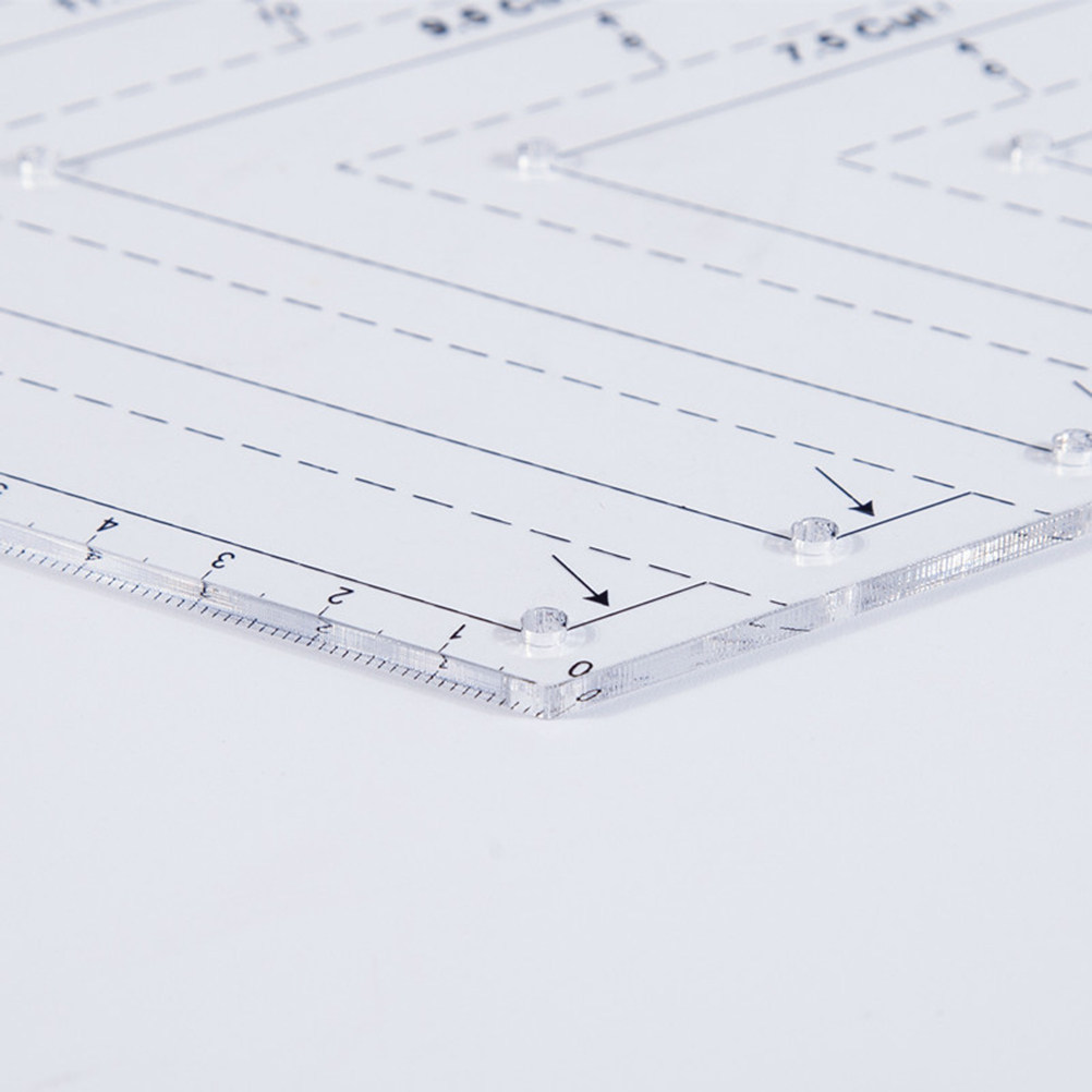 Acrylic Quilting Ruler 60 Degr - Embroidery And Quilting recension och pris