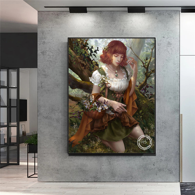 1PC frameless Hoanglap Artwork - Embroidery Artwork recension och pris