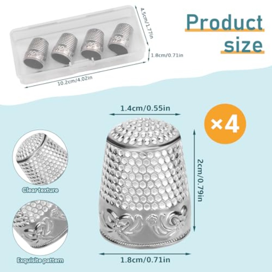 ZMAAGG Thimbles for Hand Sewin - Embroidery And Quilting recension och pris