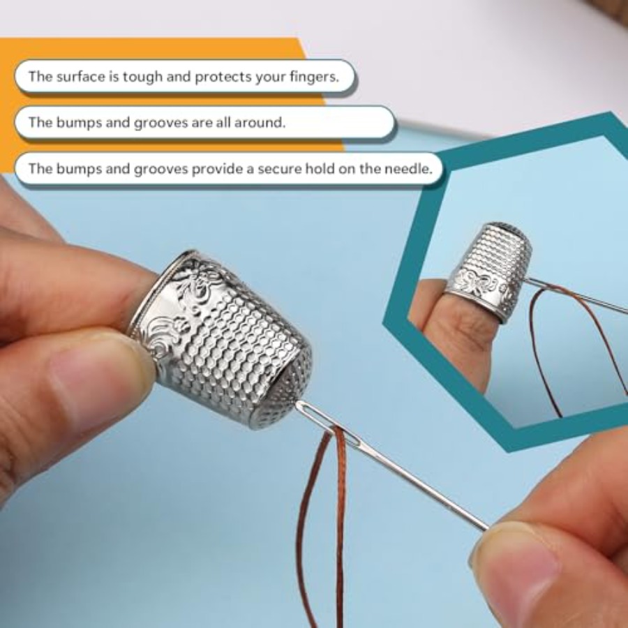 ZMAAGG Thimbles for Hand Sewin - Embroidery And Quilting recension och pris