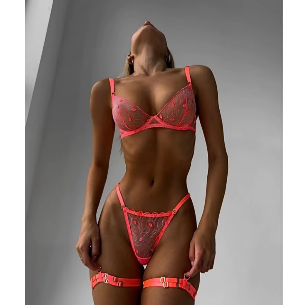 Krasapt Sexy Orange Transparen - Embroidery Lips recension och pris