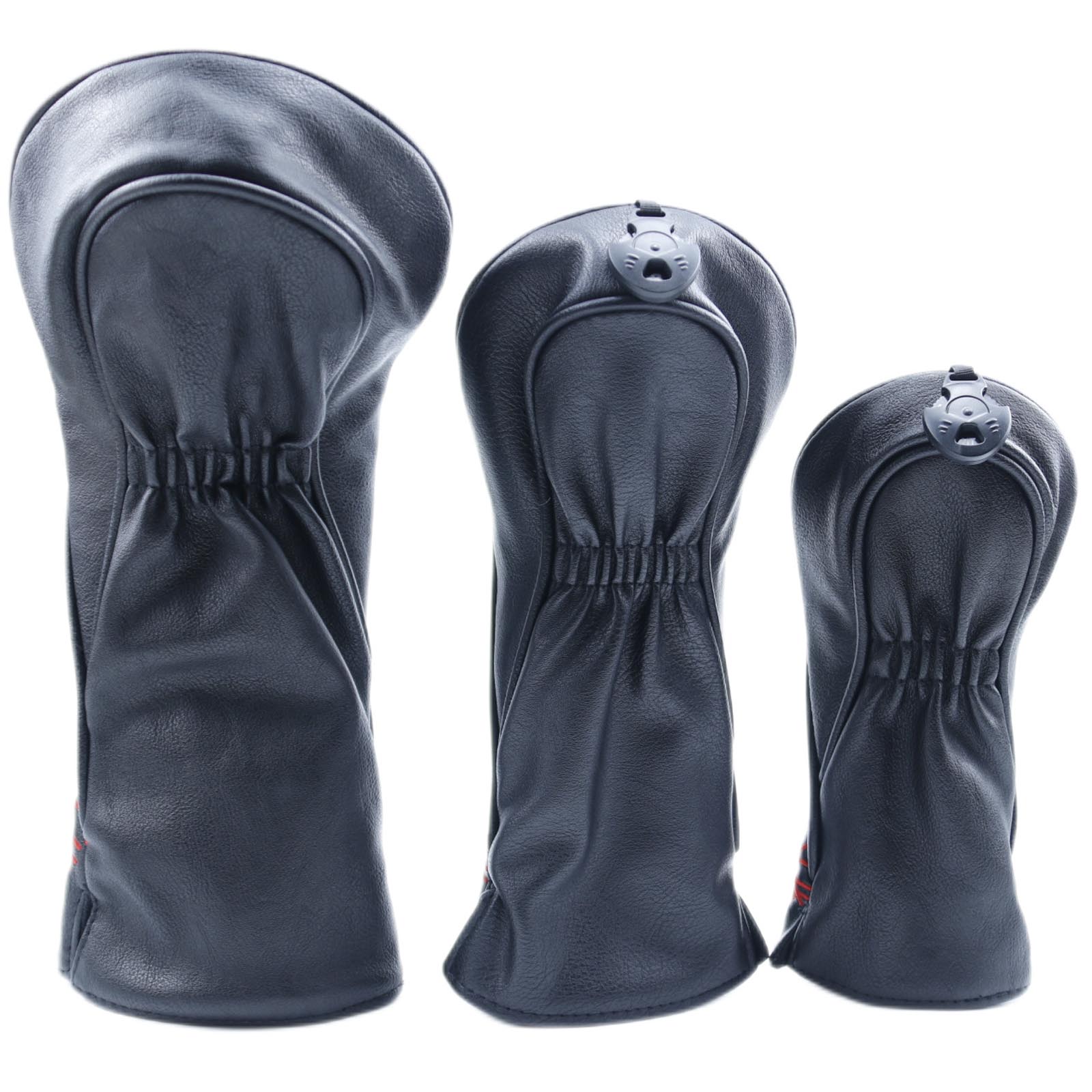 3Pcs/Set PU Leather Golf Club  - Embroidery Set recension och pris