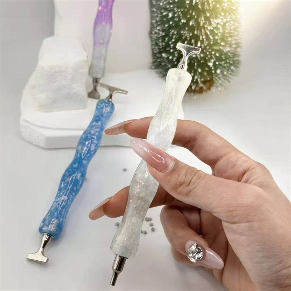 New Wavy  Resin Diamond Painti - Embroidery Artwork recension och pris