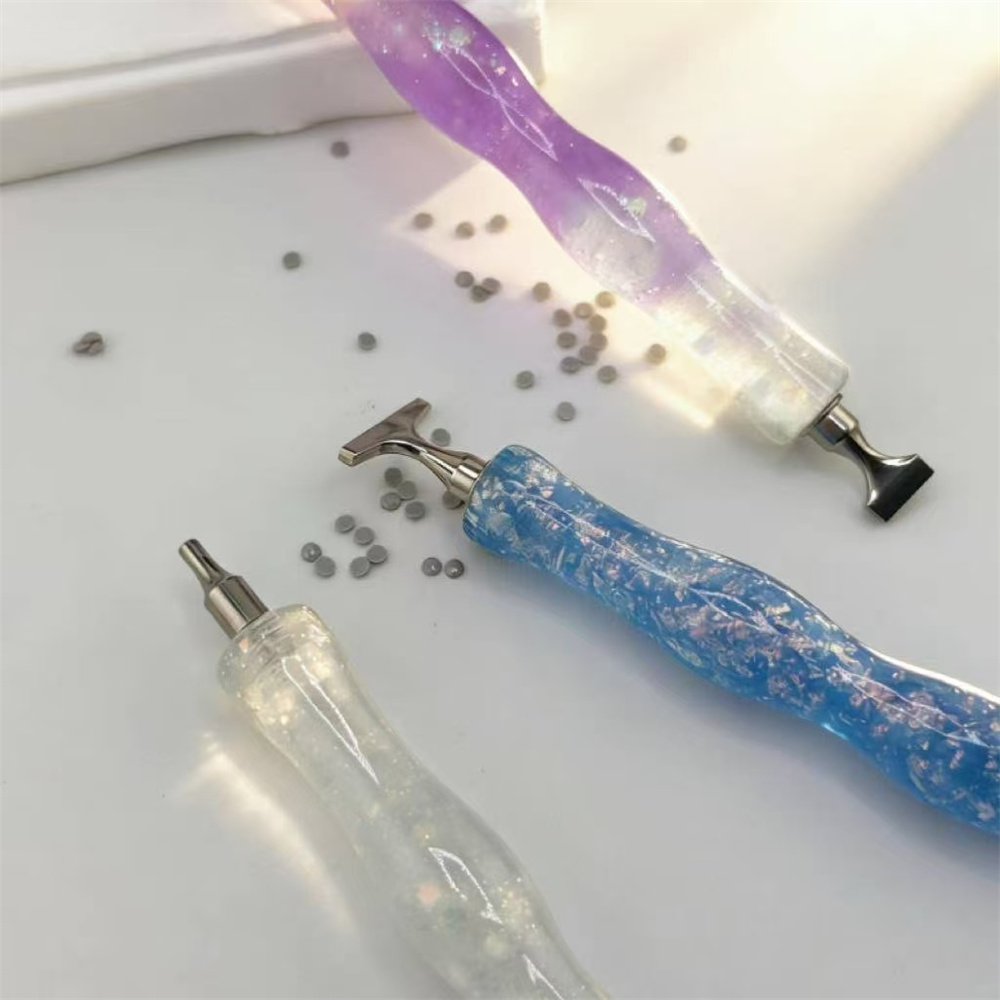 New Wavy  Resin Diamond Painti - Embroidery Artwork recension och pris