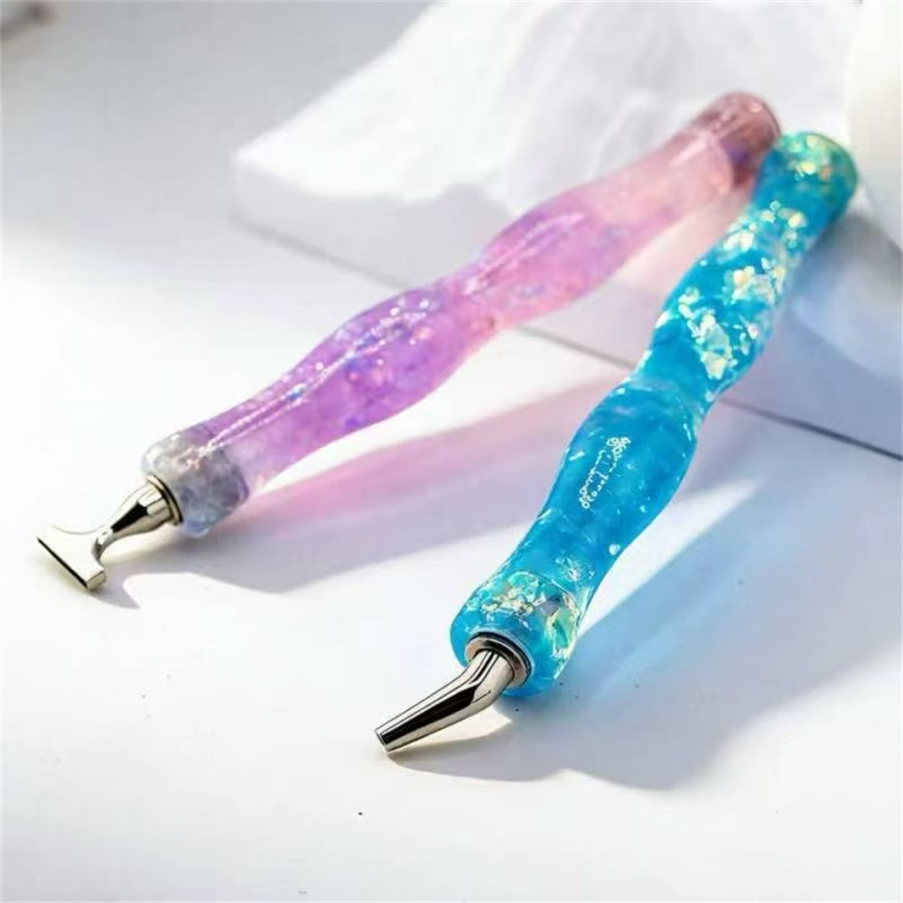 New Wavy  Resin Diamond Painti - Embroidery Artwork recension och pris