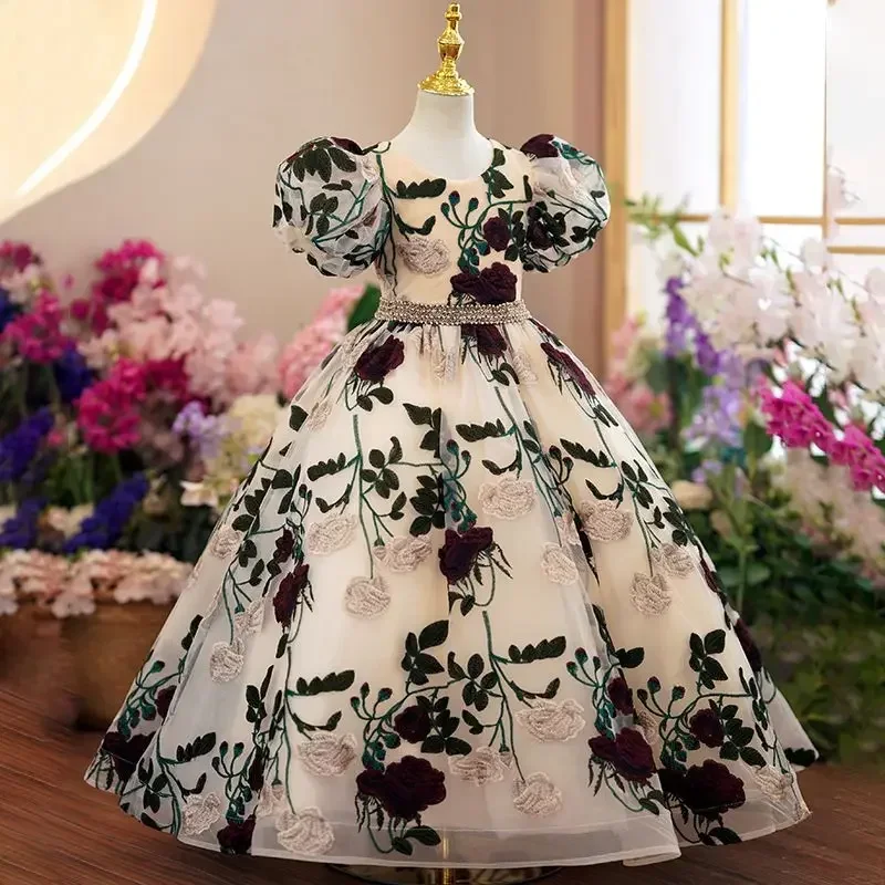 Teenagers Girls Elegant Luxury - Embroidery Abaya recension och pris