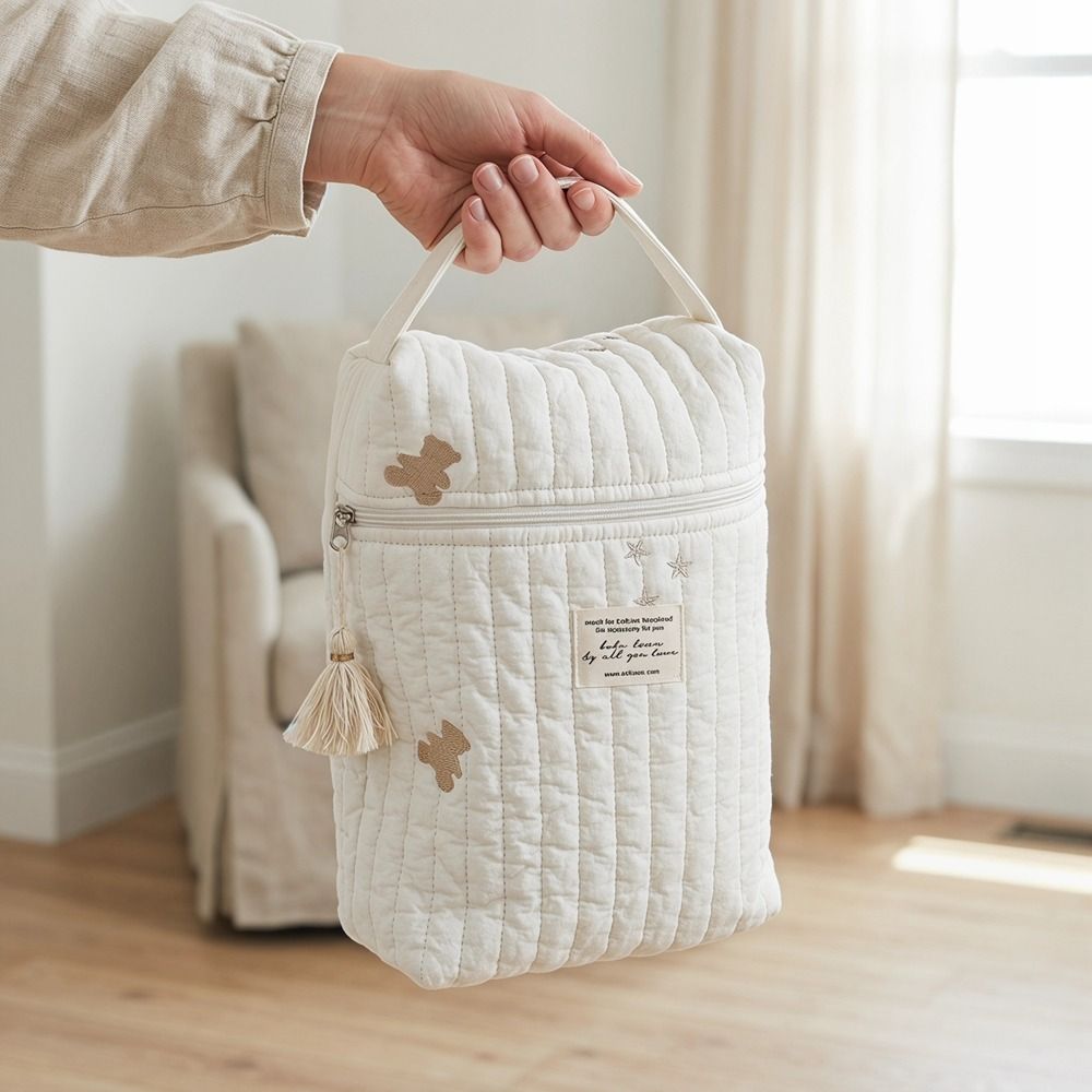 Fashion Quilted Portable Strol - Embroidery And Quilting recension och pris