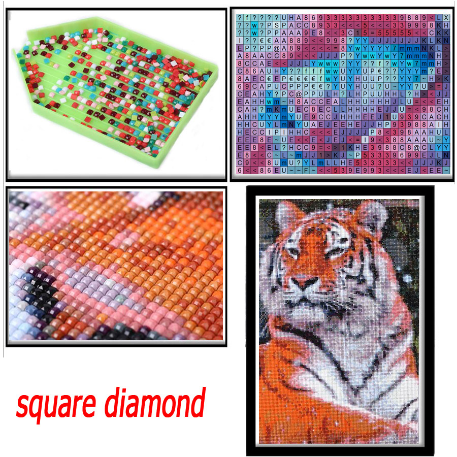 DIY Diamond Painting Abstract  - Embroidery Lips recension och pris