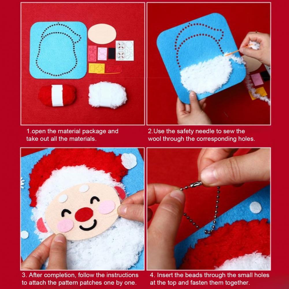 Craft Kit for Beginners Christ - Embroidery Xmas Stocking recension och pris