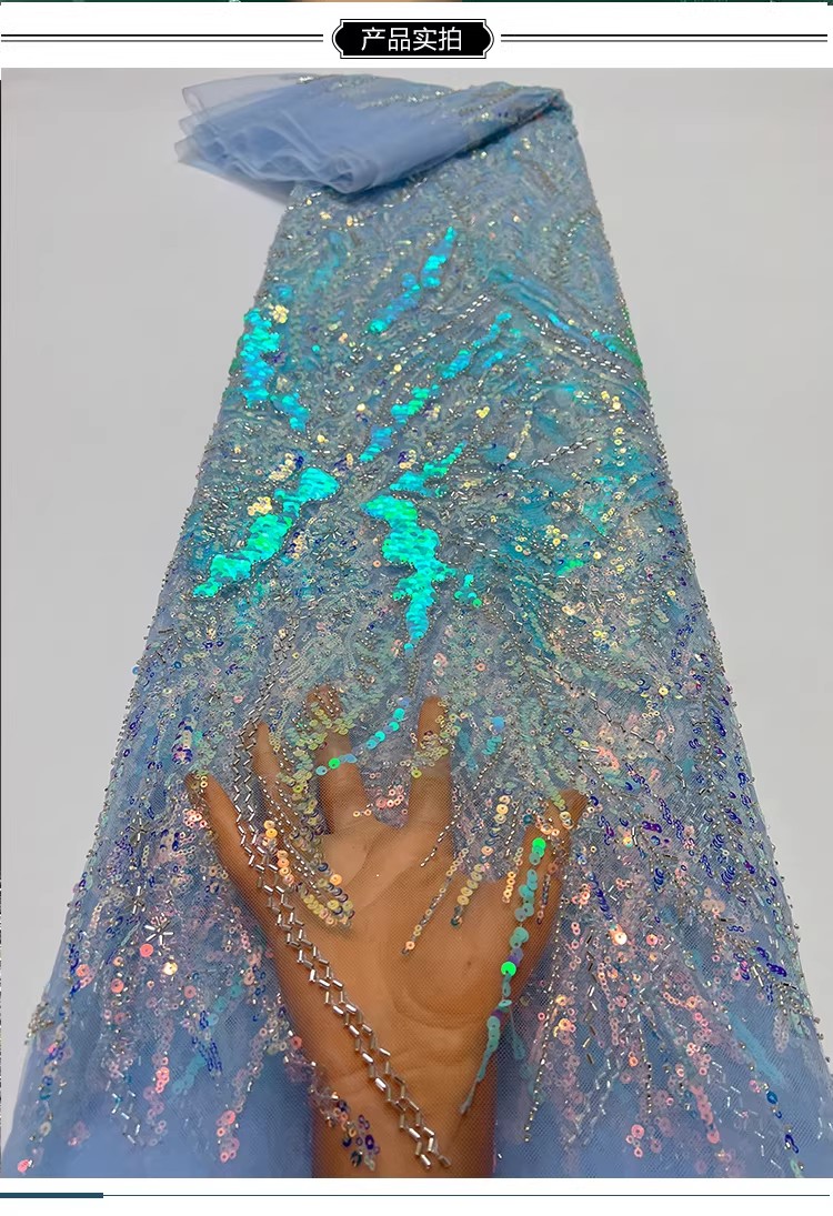 1yard Pearl tube sequin embroi - Embroidery Wedding recension och pris