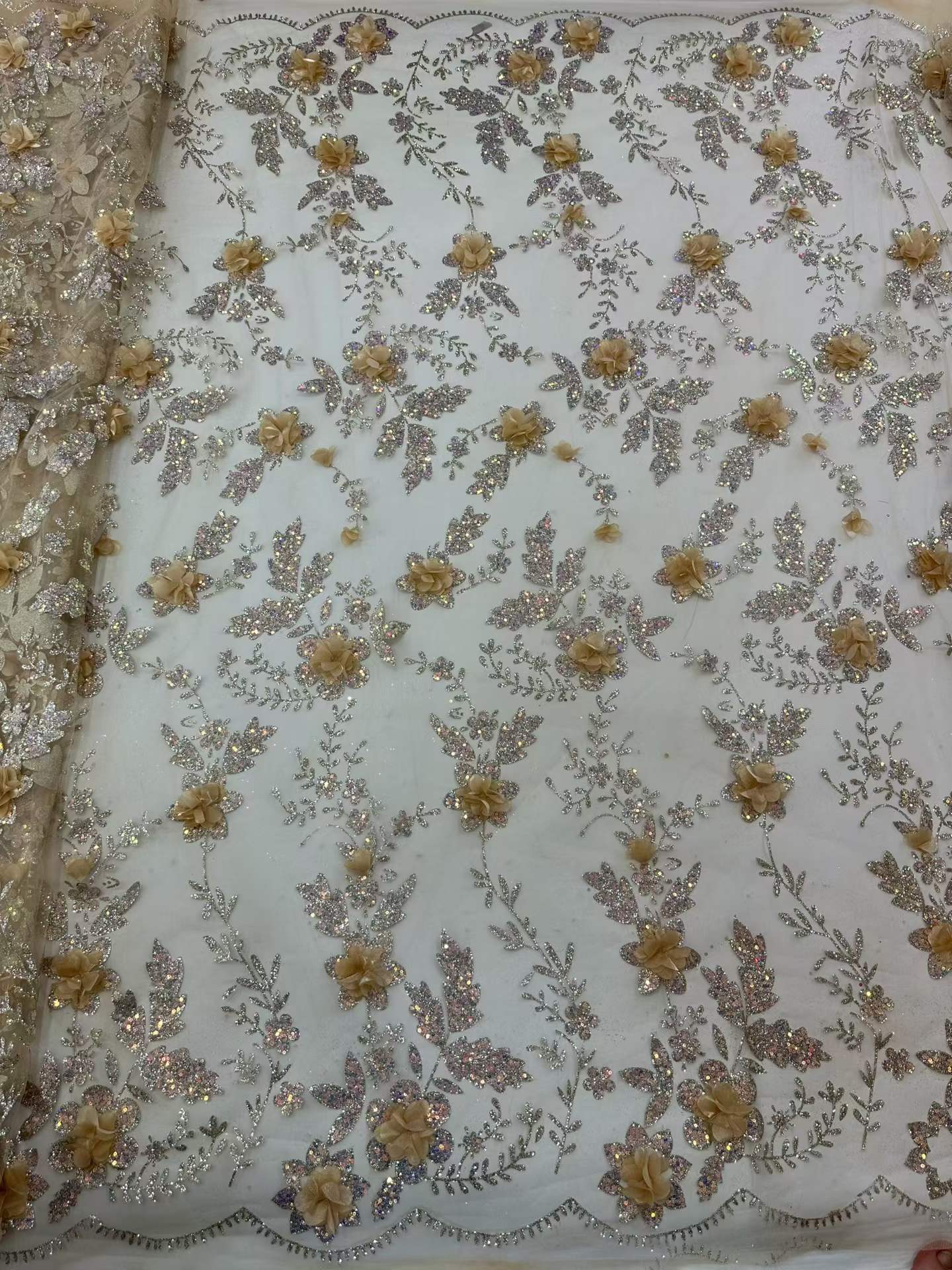 African Lace Fabric Embroidere - Embroidery Abaya recension och pris