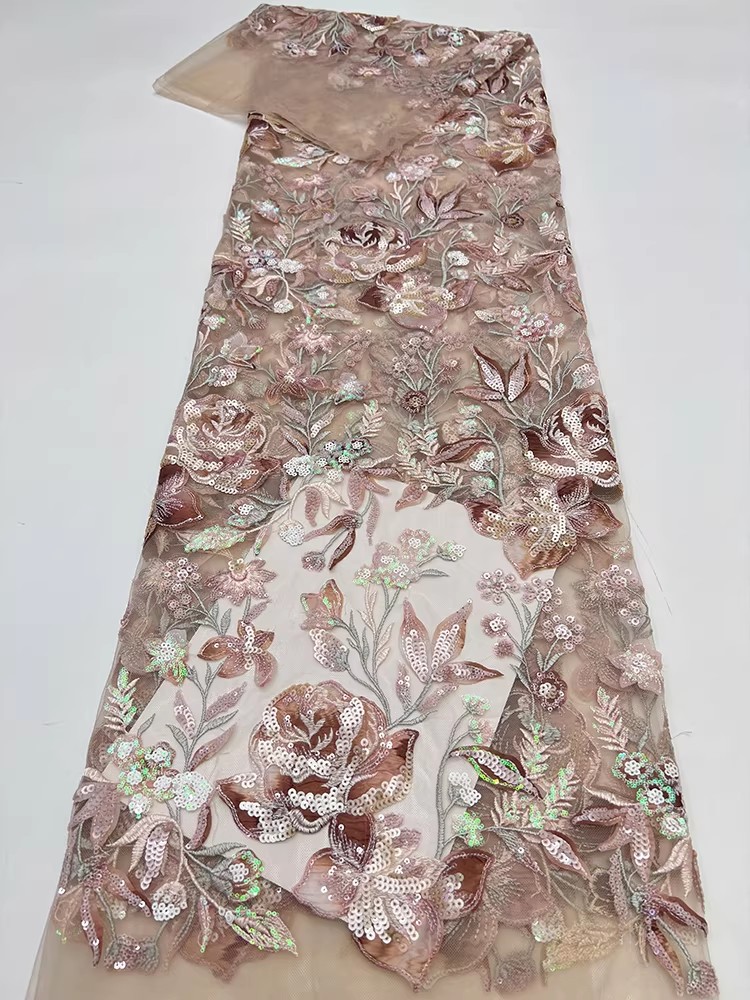 1yard New mesh tissu Colorful  - Embroidery Wedding recension och pris