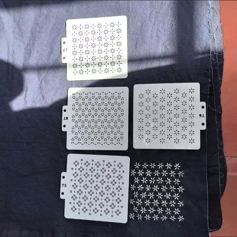 30Pcs Sashiko Stencil Set, Pla - Embroidery And Quilting recension och pris