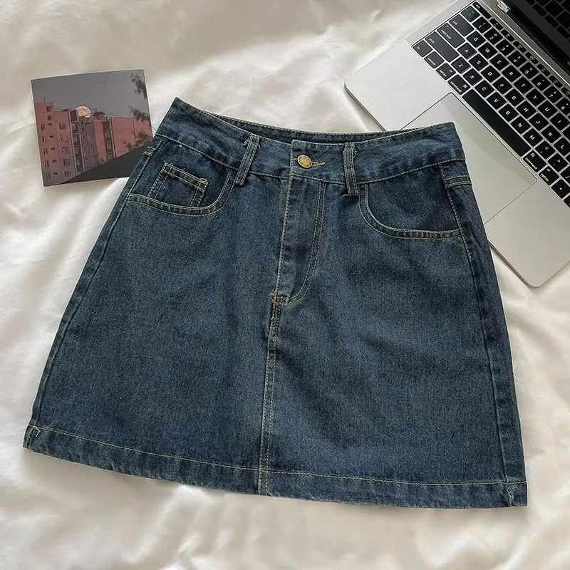 Y2K Denim Skirt Set: Vintage J - Embroidery Jacket recension och pris