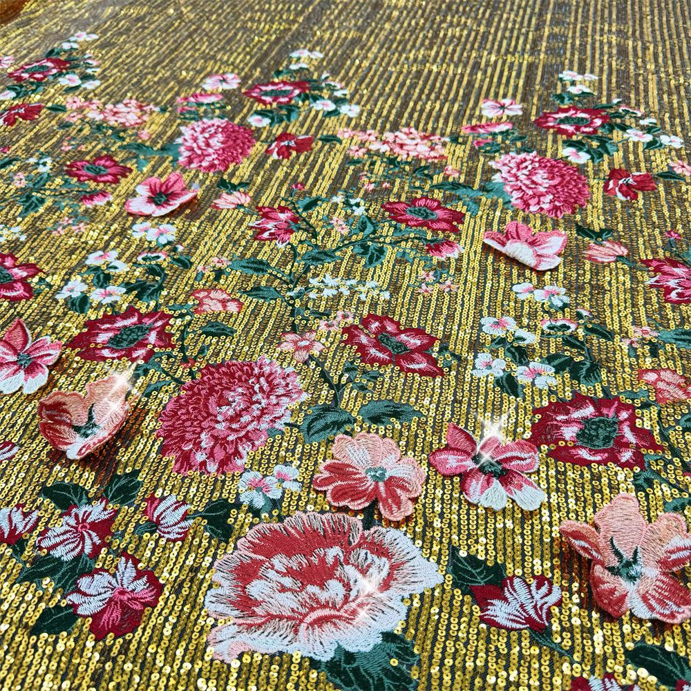 1 yardThree-dimensional embroi - Embroidery Wedding recension och pris