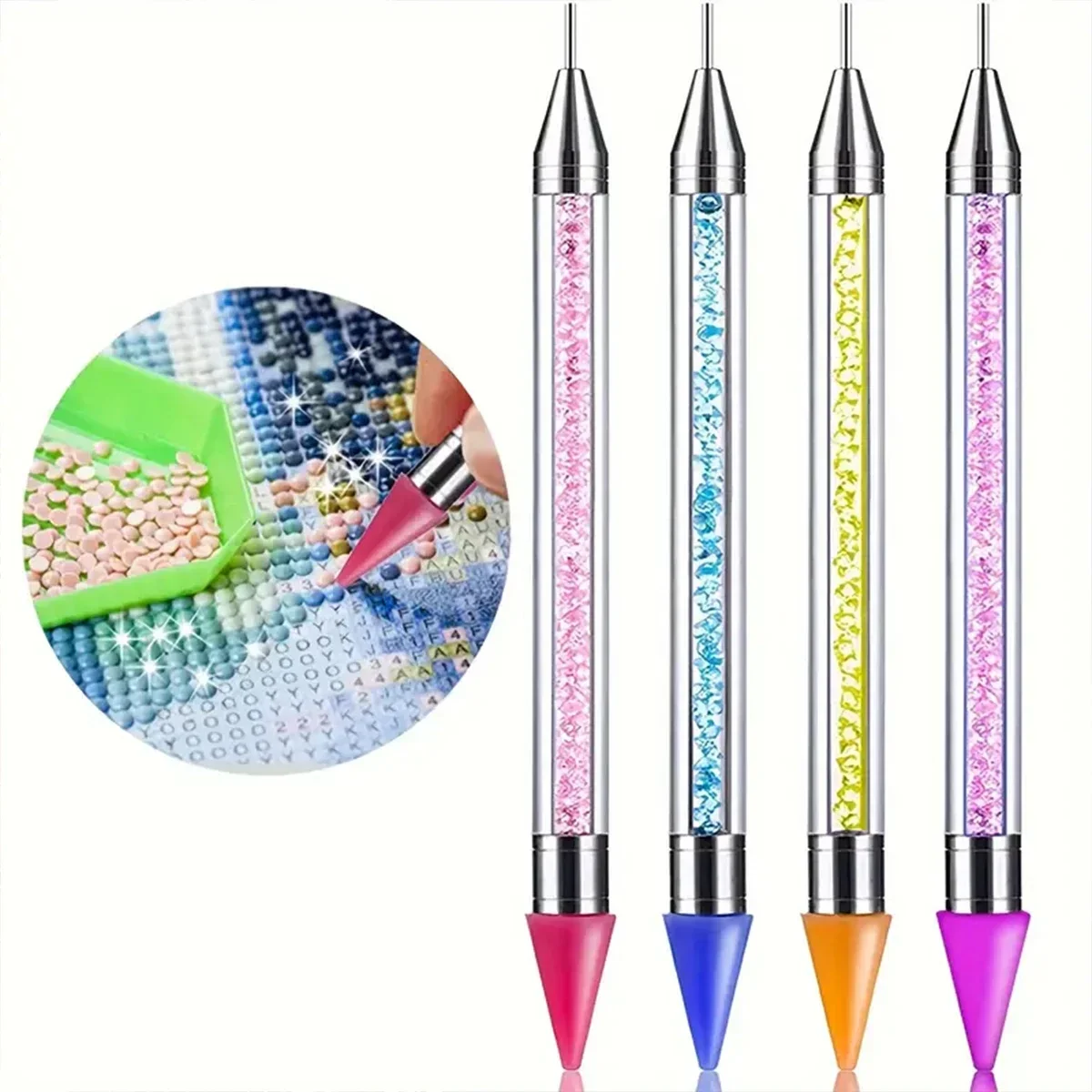 Waxless Diamond Painting Tool, - Embroidery Artwork recension och pris