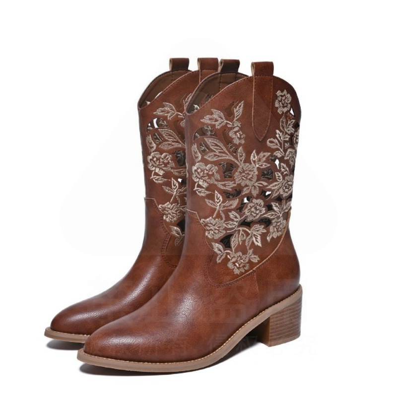 Retro Women Shoes Exquisite Ge - Embroidery Design Free recension och pris