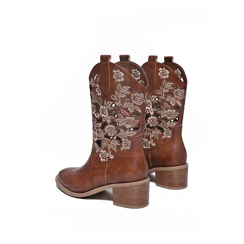 Retro Women Shoes Exquisite Ge - Embroidery Design Free recension och pris