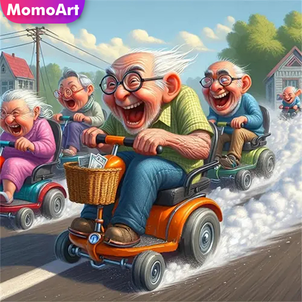 Momoart 5D DIY Diamond Mosaic  - Embroidery Artwork recension och pris