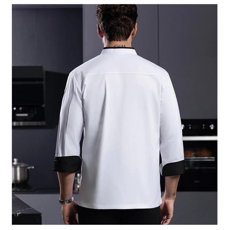 Chef Uniform Work Clothes Long - Embroidery Kitchen recension och pris