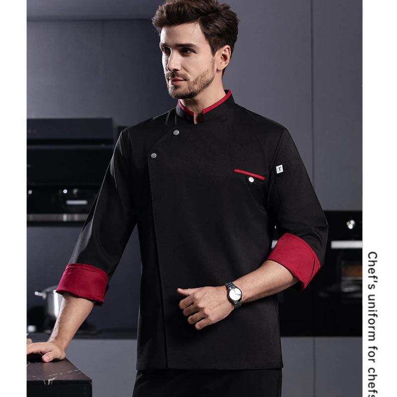 Chef Uniform Work Clothes Long - Embroidery Kitchen recension och pris
