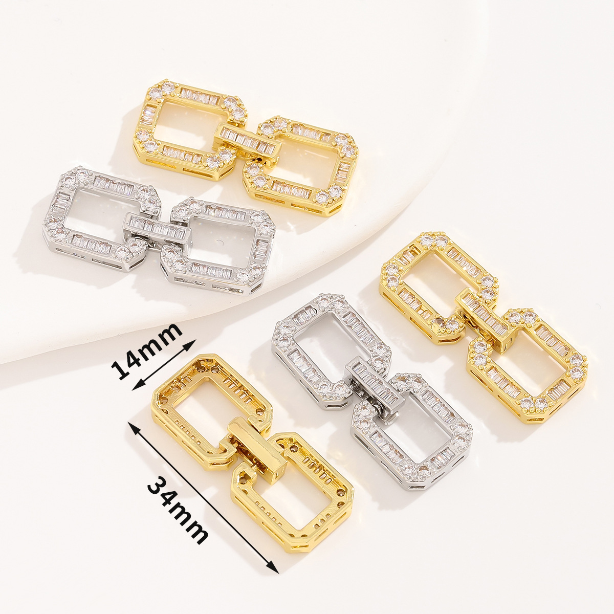 Juya 18K Gold Plated Decorativ - Embroidery Artwork recension och pris