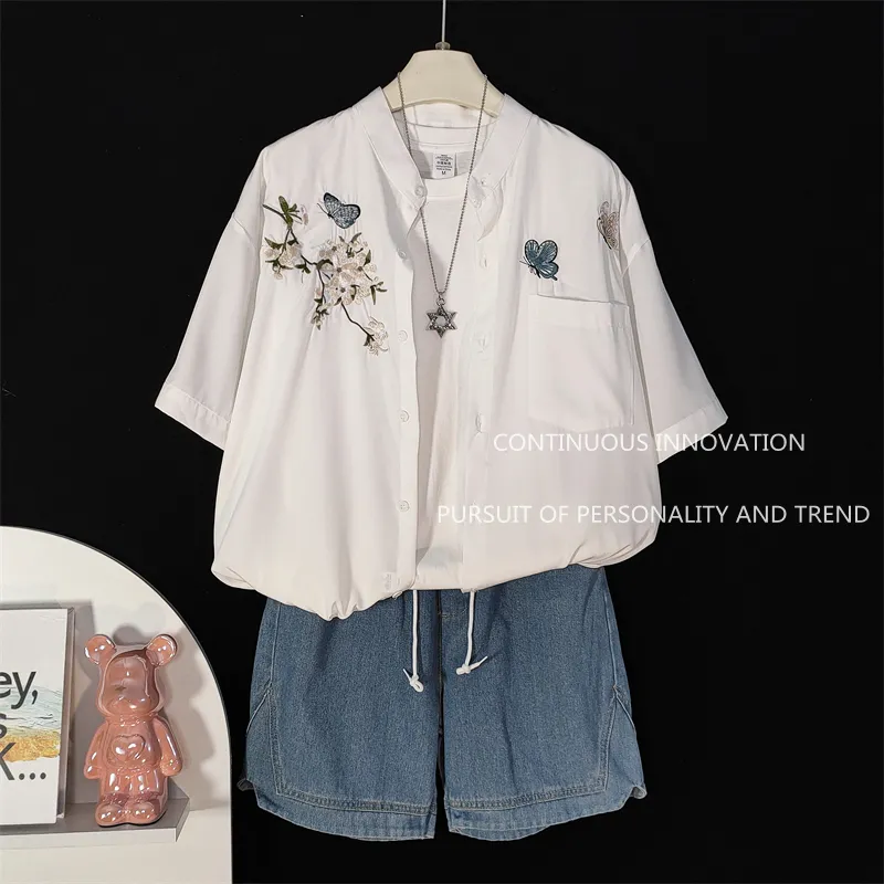 Men's 3 Piece Set Chinese Styl - Embroidery Set recension och pris
