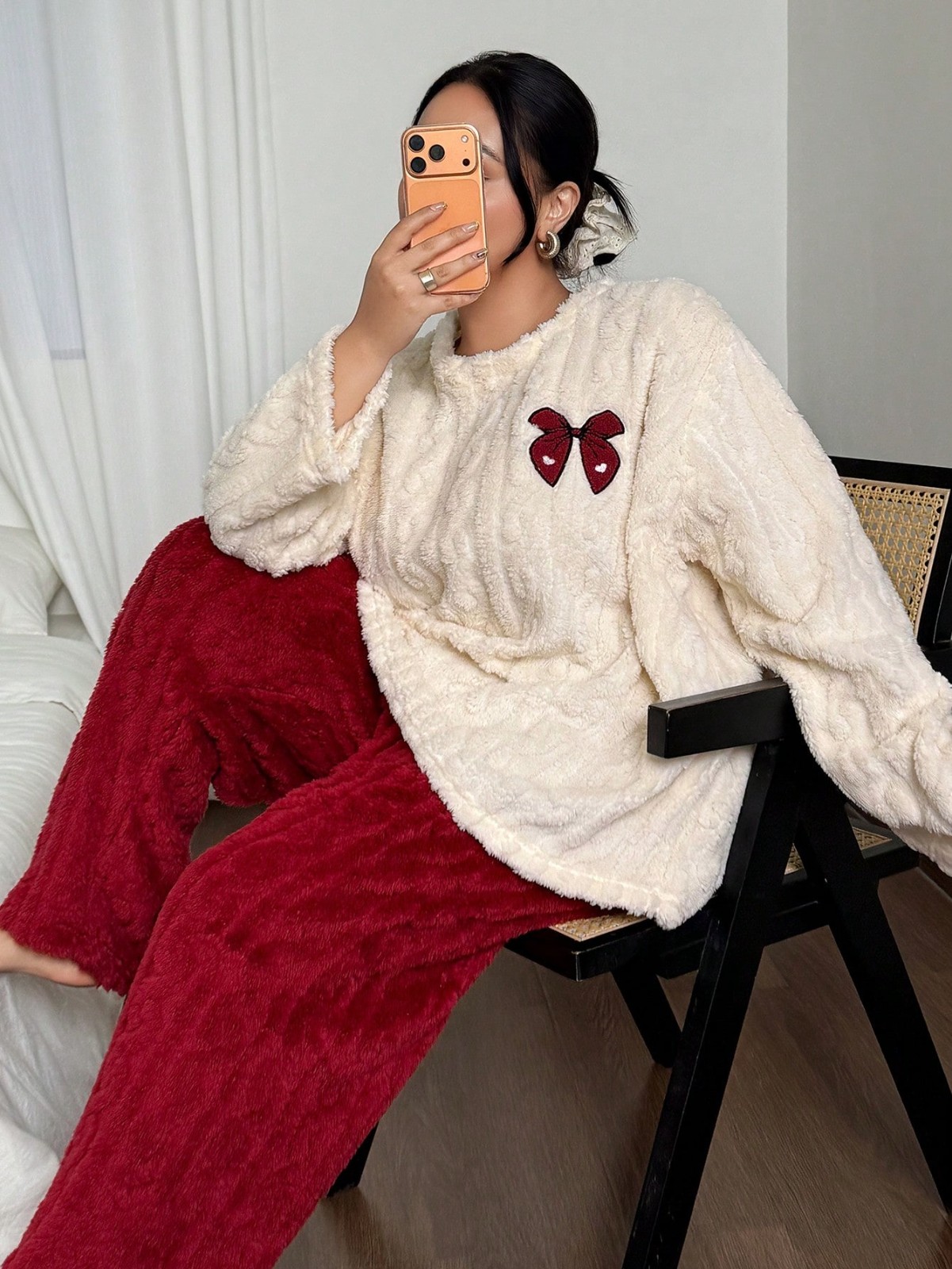 Plus Size 1XL-5XL Women Autumn - Embroidery Set recension och pris